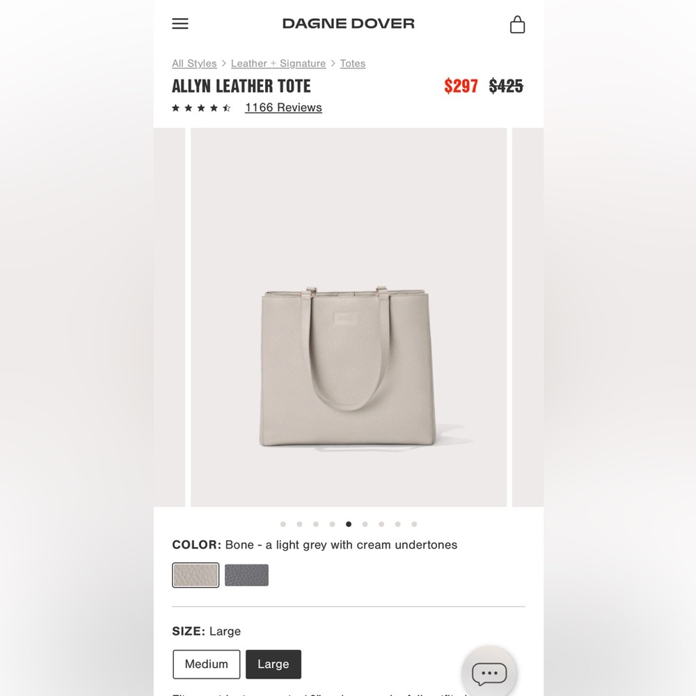 Dagne Dover Large Allyn Tote - Picture 10 of 11